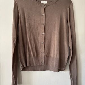H&M Taupe Knit Sweater